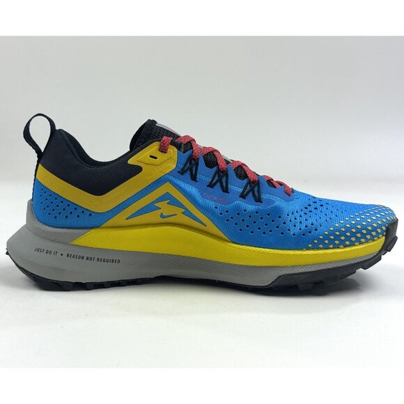 Nike React Pegasus Trail 4 Womens Blue Silver Shoes Sneakers Running DJ6159-401 - Picture 5 of 9